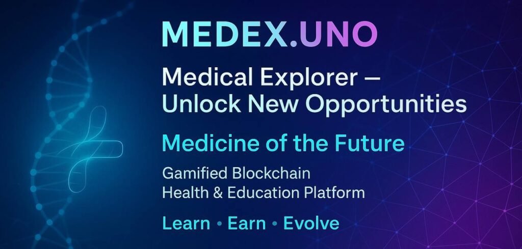 MEDEX — gamified blockchain medical education platform